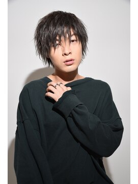 コア 新宿(CORE) メンズミディアム×パーマ風セット