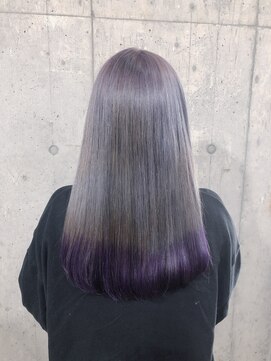 サロンドミルク 原宿(salon de MiLK) シルバーラベンダー＆グラデーションバイオレット