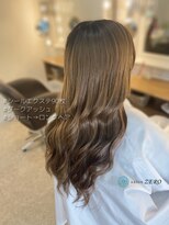 ヘアメイクサロン ゼロ(ZERO)&nbsp;うる艶☆ダークアッシュ一色でショートからロングに！！