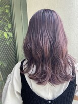 マーシュ(marshu)&nbsp;【marshu  OSAKA Style】透け感×ピンクバイオレット