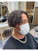 ラテ 渋谷(LATTE)&nbsp;ツイストパーマ　スキンフェード