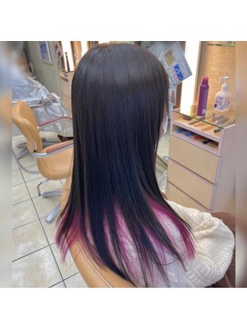 リンクス 大船店(LINKS) 【お客様スタイル】インナーピンク♪　担当、上原