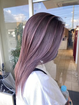 ヘアメイク アリープ(HAIR MAKE ALEAP) シャドールーツラベンダーアッシュ