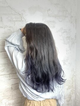 プライズ アイリス 池袋東口店(prize Iris) ブルーバイオレットカラー10代20代11000円