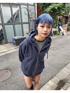 ルーム(Loom.) ブルーボブ