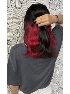 アローズ 荒尾店(arose) 10代20代♪簡単ハーフアップ♪インナーカラー♪