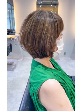 サロンドミルク 新百合ヶ丘店(salon de MiLK) 脱白髪染めハイライト［新百合ヶ丘/ハイライト/白髪染め］