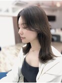 10代 20代 30代 韓国ヘア 韓国カット 韓国前髪 くびれ