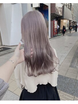 ベレーザ 渋谷(BELEZA) 906外国人風カラーシアーグレージュこなれヘアハイトーンカラー