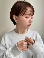 ハニーシブヤ(HONEY shibuya)&nbsp;耳かけコンパクトショート☆丸みショート×シースルーバング