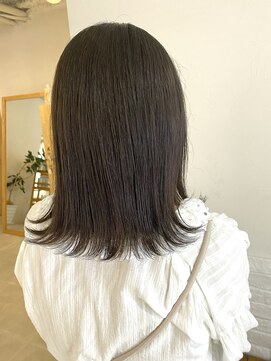 リリィ ヘアデザイン(LiLy hair design) Lilyセミロング/オリーブベージュ