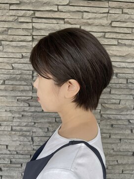 ハイバレーヘアーメゾン(HIGH VALLEY HAIRMAISON) ミニショートマッシュショートグレージュブルージュベージュ