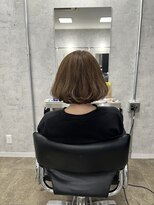 モエバイアリア(Moe by aria)&nbsp;ワンレングスボブ