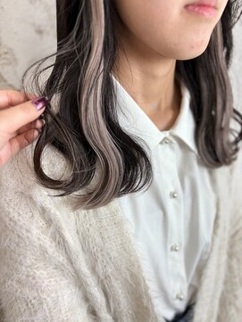 プライズ アイリス 池袋東口店(prize Iris) エクステインナーカラーグレージュライトグレーハイトーン池袋