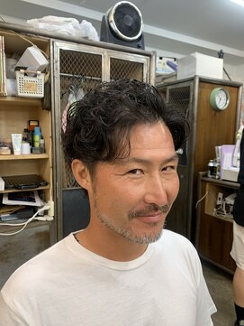 アストロ デザイン オブ ヘアー(ASTRO design of hair) アップバング/ツーブロックマッシュ/コンマヘア/束感/高田馬場/