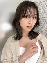 サイン 渋谷(SIGN) ザクザクレイヤーカット巻き方簡単ミディアムロング韓国渋谷