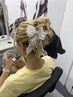 【推し活応援★】ライブヘアセット2500円♪
