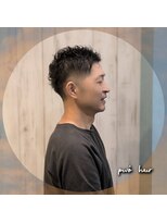 ピヴォヘアー(pivo hair)&nbsp;メンズカット　メンズショート　ツーブロック　アップバング