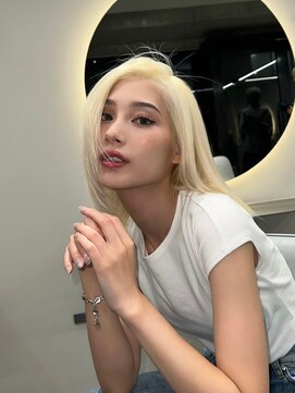 ソル バロール 表参道(SOL .valor) ネビージュ[表参道駅/青山/ケアブリーチ/ダブルカラー]