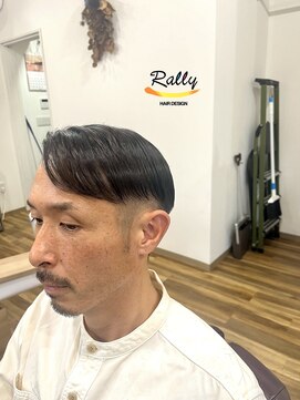 ラリー(Rally) 7:3分けアシメショート