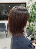 切りっぱなしボブ