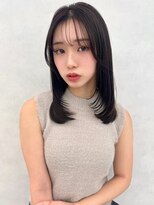 エジョン 幡ヶ谷店(Aejon) レイヤーロング/ヘルシースタイル/韓国ヘア/ベビーピンク/新宿