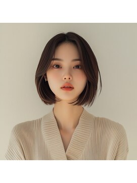 e.m.a プレミアムビューティーサロン 栄駅店(e.m.a PREMIUM BEAUTY SALON) 丸みボブ