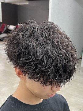 エデアンホンテン メンズサロン(EDEAN 本店 （旧：EDEAN 上通）) 熊本メンズサロン MEN'S HAIR 波巻きパーマ 波巻きスパイラル