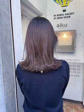 アルク(alku) 【坂井 勇輝】ブリーチなしグレージュ