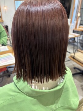 ヘアーエスクールステラ(hair S.COEUR stella) ぱつっとボブ