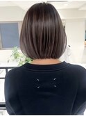 大人可愛いハイライトベージュカラーダブルカラーオージュア