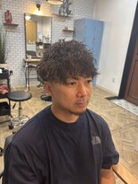 リアンドコー(Re&co) ＊yoshiya＊メンズカット＊スパイラルパーマ＊