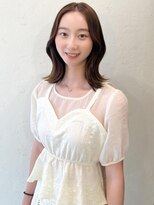 セルカ 新宿(CERCA)&nbsp;艶★ヌーディーブラウン【CERCA新宿】東京新宿韓国風ヘア美容室