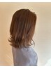 夏疲れを癒し秋色で艶めく贅沢ケア♪カット+カラー+髪質改善TR+ヘッドスパ