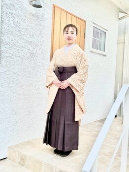 シュシュ(SHU-SHU)の写真/2026卒業式ご予約受付中◎セレモニー・お宮参りの着付も♪お気軽にお電話にてお問い合わせ下さい