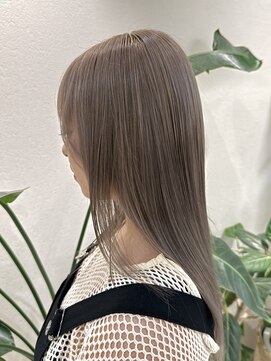 リル 茅ヶ崎(Liru:) ミディアムヘア/デザインカラー/フェイスフレーミング/茅ヶ崎