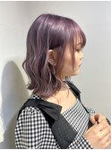 【RINA】色落ちまで可愛いブリーチカラー
