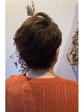 メンズグレイボカシ