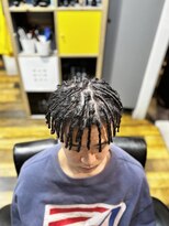 バーバーブロス(BAR BER bro's)&nbsp;パイプドレッド/スパイキーアフロ/浦安/メンズパーマ/理容室