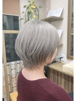 グランヘアー 大町店(GRANHAIR)&nbsp;オイルカラー×ホワイトグレージュ