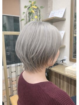 グランヘアー 大町店(GRANHAIR) オイルカラー×ホワイトグレージュ