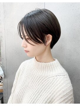 ヴェイン 渋谷(vain) ダークアッシュ　ショートレイヤー　ボブ