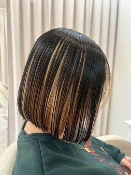 サイクル(CYCLE) 伊勢崎/着物ヘア／大人ガーリー/ダークアッシュ/似合わせカット