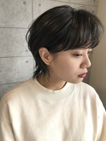 ニューヨークニューヨーク 阪急高槻店(NYNY)&nbsp;イメチェンショートウルフ前髪ありダークアッシュ30代40代