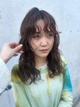ラパンセヴェール(LA PENSEE VERT) レイヤー×ニュアンスパーマ