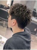 大分スパイキー束感ショート