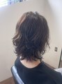 エン(enn...) ニュアンスパーマお任せくださいオリーブベージュ透明感カラー