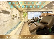 クレドガーデン 吉祥寺店(CRED GARDEN)の雰囲気(シャンプー台の噴水はたっぷりマイナスイオンで【 吉祥寺】)