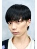 メンズカット＋全体縮毛矯正(ストレートパーマ) ￥14850 八重洲/メンズパーマ