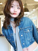 ヘアメイク フレンシア(hair make flencia) くびれレイヤーミディ
